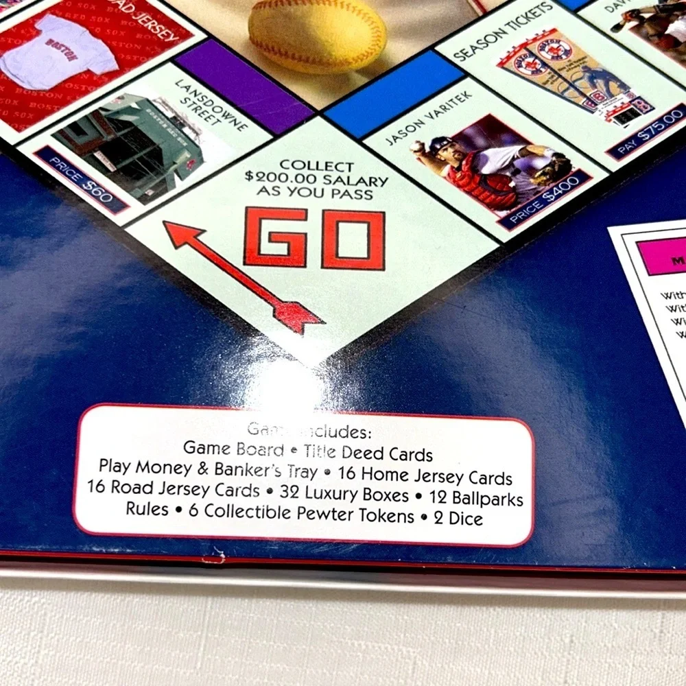 MONOPOLY Boston Red Sox 2004 World Series Champions, Plus Bonus Pewter Token ⚾️